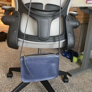 Navy blue crossbody bag